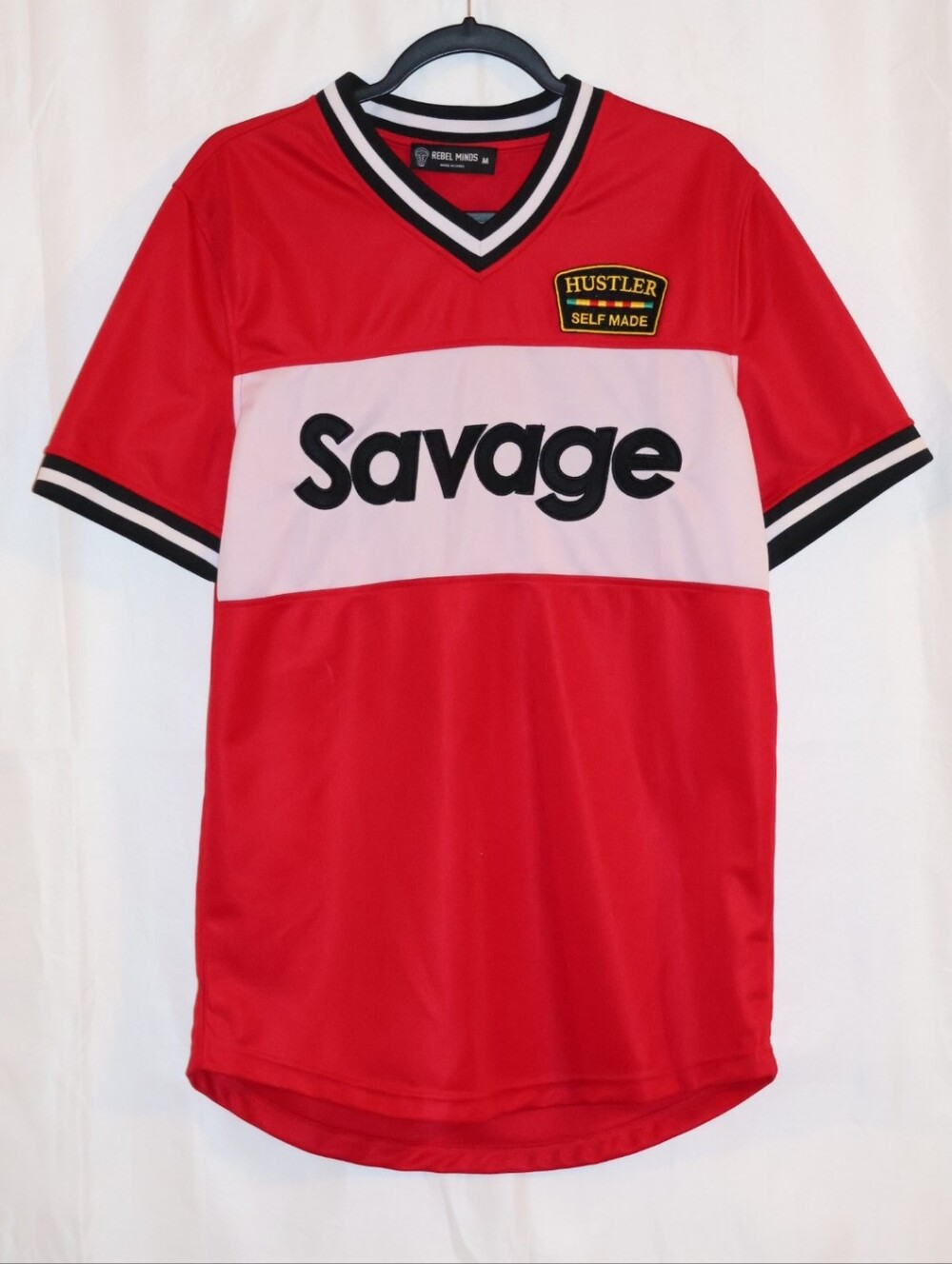 Rebel Minds Savage Streetwear Jersey.